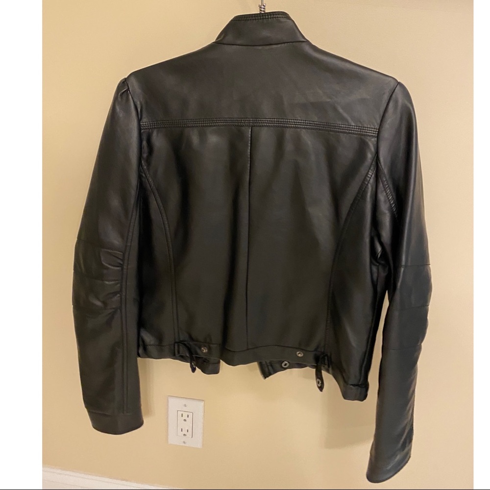 Faux Leather Jacket! Size L - Picture 2 of 3